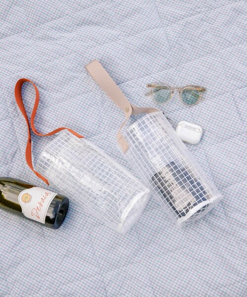 EKAL(エカル)の「TINY GARDEN PRODUCTS プレイフル ワインバッグ(ハンドバッグ・レディース・GREIGE/ORANGE・one)」の5枚目の写真