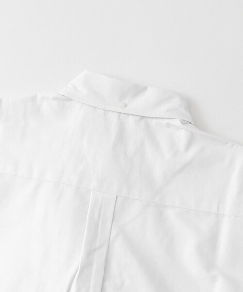 URBAN RESEARCH Sonny Label（アーバンリサーチサニーレーベル）の「抗菌オックスボタンダウン半袖シャツ（シャツ/ブラウス・メンズ・ホワイト/サックスブルー/ネイビー/ギンガムチェック/オフストライプ/グレー・M/L/XL）」の19枚目の写真