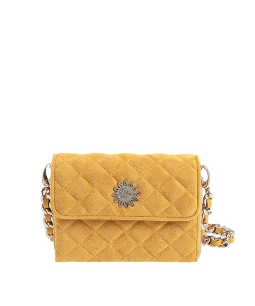 EVRIS（エヴリス）の「キルティングウォレットBAG（ショルダーバッグ・レディース・ブラック/マスタード/ベージュ・F）」の3枚目の写真