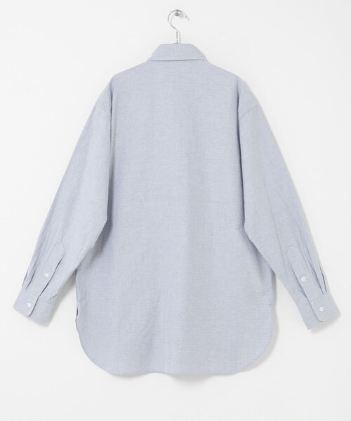 THE GOODLAND MARKET（ザグッドランドマーケット）の「WAX　OXFORD WORK SHIRT（シャツ/ブラウス・メンズ・GRAY/BLUE・M/L）」の10枚目の写真