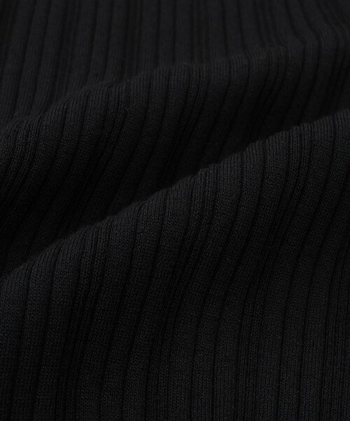 ADAM ET ROPE'(アダムエロペ)の「ランダムリブタンクワンピース(ワンピース・レディース・ブラック/その他・36/38)」の18枚目の写真
