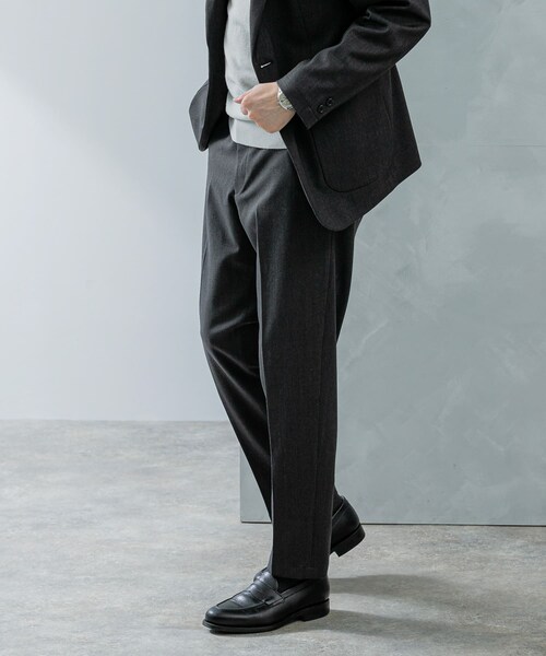 URBAN RESEARCH DOORS（アーバンリサーチドアーズ）の「LIFE STYLE TAILOR　ウールライクストレッチコンフォータブルパンツ（スラックス・メンズ・GRAY/NAVY/KHAKI・S/M/L/XL）」の5枚目の写真
