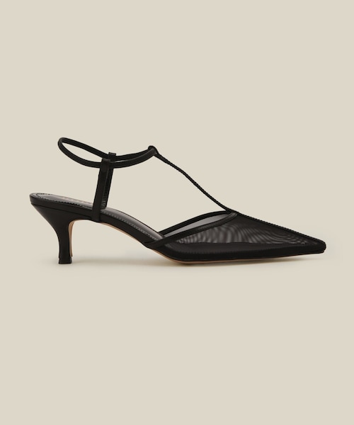 ROPE'(ロペ)の「ポインテッドシアーパンプス(パンプス・レディース・ブラック・36/36.5/37/37.5)」の2枚目の写真