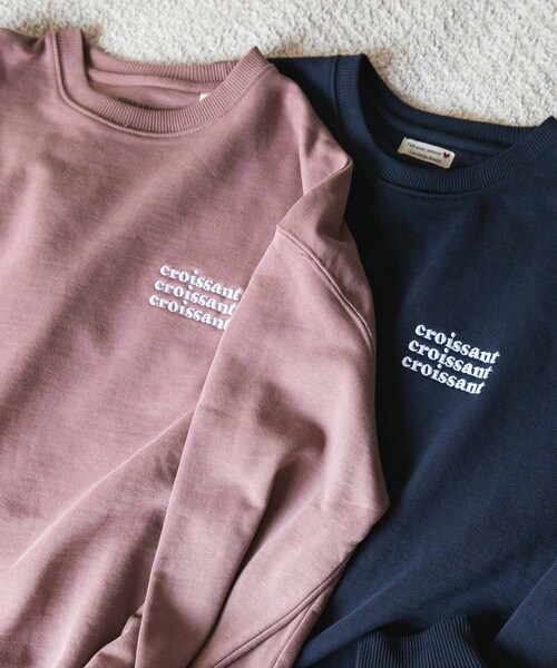 URBAN RESEARCH（アーバンリサーチ）の「『別注』Les Petits Basics×URBAN RESEARCH　SWEAT（スウェット・レディース・F NAVY/K COFFEE・XS）」の10枚目の写真