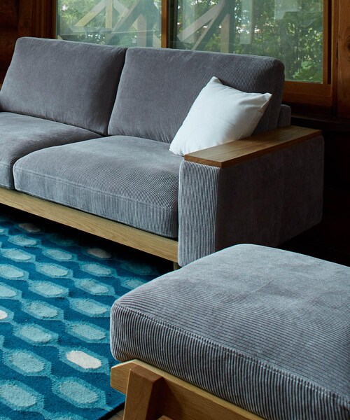 URBAN RESEARCH DOORS（アーバンリサーチドアーズ）の「BOTHY Clubhouse Sofa 2シーター(Corduroy)（家具・メンズ・CD KHAKI/CD GRAY・one）」の8枚目の写真