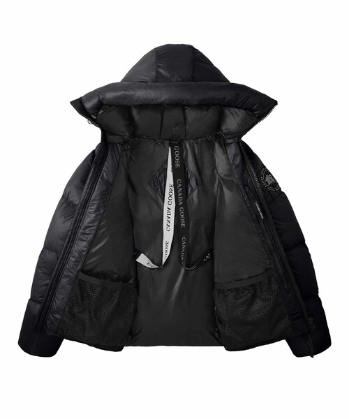 ADAM ET ROPE'（アダムエロペ）の「【CANADA GOOSE】CROFTON PUFFER BLACK LABEL（ダウンジャケット/コート・メンズ・ブラック/チャコール・L/M/S）」の14枚目の写真