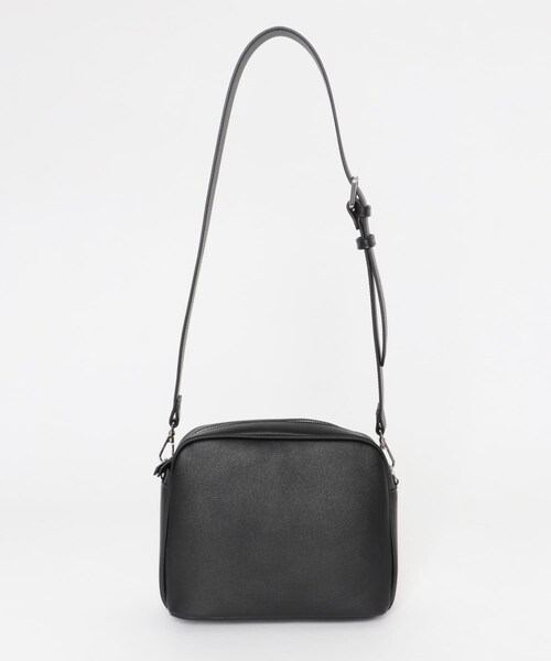 URBAN RESEARCH DOORS（アーバンリサーチドアーズ）の「2WAYスクエアショルダーバッグ（ショルダーバッグ・レディース・BLACK/MOCHA・-）」の6枚目の写真
