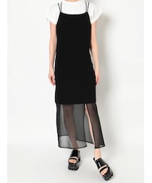 MURUA | シアーニットキャミワンピース(ワンピース)