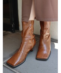 MURUA | ワイドスクエアブーツ(ブーツ)