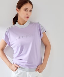 ROPE' | 【吸水速乾】フロントロゴラメコンビプルオーバー(Tシャツ/カットソー)