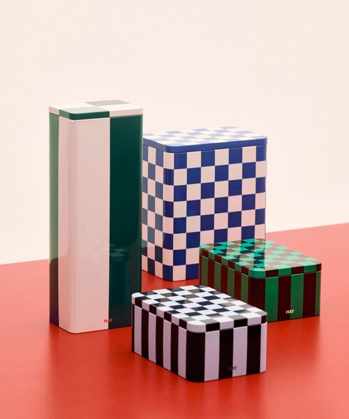 SENSE OF PLACE by URBAN RESEARCH（センスオブプレイスバイアーバンリサーチ）の「HAY　Tin Container-Small（その他雑貨・メンズ・GR×DBL/DB×LV・One）」の5枚目の写真