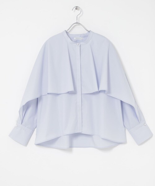 URBAN RESEARCH ROSSO（アーバンリサーチロッソ）の「『別注』CHIGNON×ROSSO　ラッフルシャツブラウス（シャツ/ブラウス・レディース・OWHITE/LBLUE・Free）」の19枚目の写真