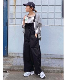 Ungrid | ミリタリールーズサロペット(つなぎ/オールインワン)