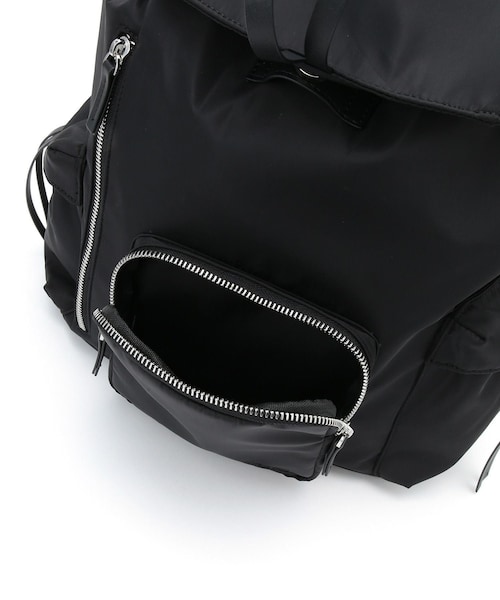 ADAM ET ROPE'(アダムエロペ)の「【WEB限定】フラップポケットリュックサック(バックパック/リュック・レディース・ブラック・F)」の16枚目の写真