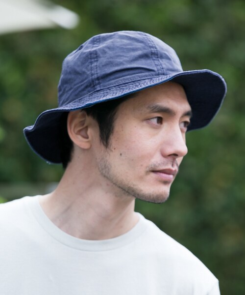 URBAN RESEARCH Sonny Label（アーバンリサーチサニーレーベル）の「キャンバスメトロハット∴（ハット・メンズ・カーキ/ブラック/ネイビー/オレンジ・FREE/Free）」の9枚目の写真