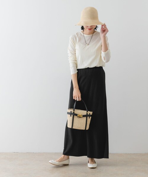 RODE SKO（ロデスコ）の「ペーパーコマ編みハット（ハット・レディース・NATURAL/L.PINK/BROWN・one）」の14枚目の写真