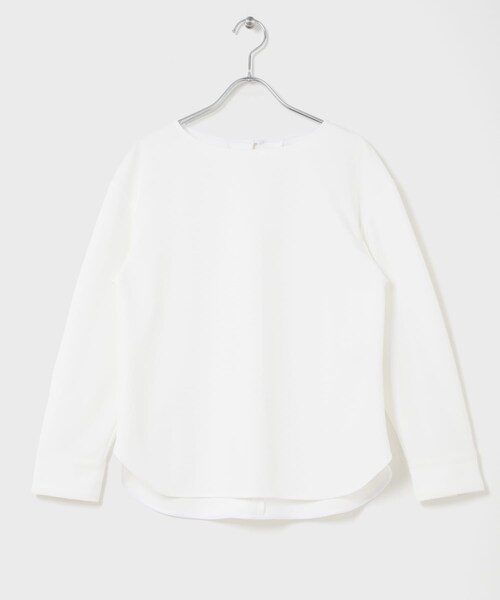 URBAN RESEARCH ROSSO（アーバンリサーチロッソ）の「ストレッチジョーゼットブラウス（シャツ/ブラウス・レディース・WHITE/GREIGE/NAVY・Free）」の10枚目の写真