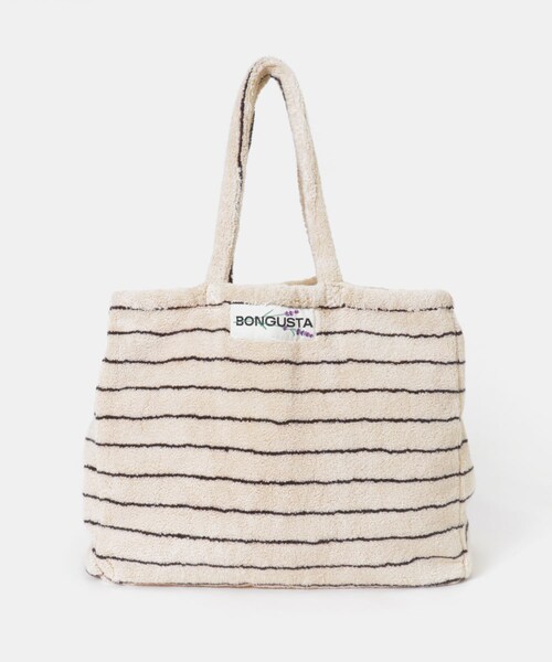 URBAN RESEARCH(アーバンリサーチ)の「NARAM WEEKEND BAG(トートバッグ・レディース・Creme Ink/Lilac Yel/Seafoam D・-)」の10枚目の写真