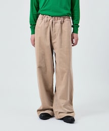2WAY WAIST GATHER CORD PANTS UNISEX (SETUP対応)