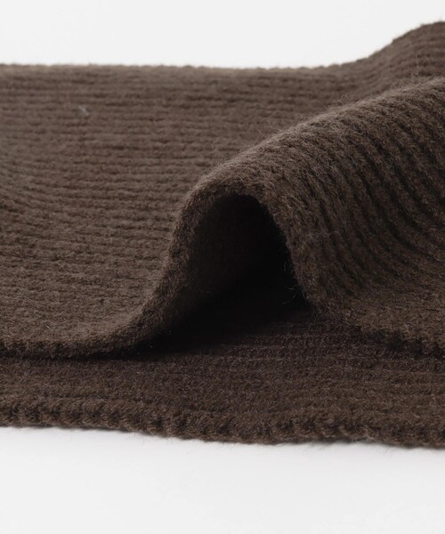 KBF（ケイビーエフ）の「リブニットマフラー（マフラー・レディース・IVORY/L.BLUE/BROWN・one）」の14枚目の写真