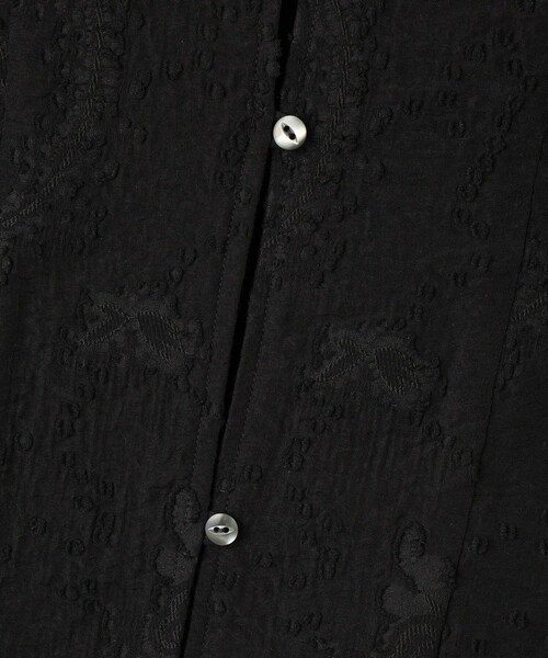 ROPE'(ロペ)の「【一部店舗限定】【REALM(レルム)】JACQUARD PUFF SLEEVE BLOUSE|袖ボリュームブラウス 26SS(シャツ/ブラウス・レディース・ブラック/ホワイト・38)」の8枚目の写真