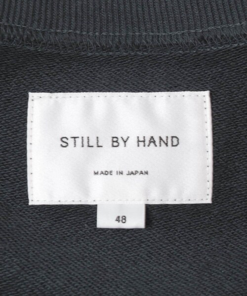 URBAN RESEARCH DOORS(アーバンリサーチドアーズ)の「STILL BY HAND フレンチテリーラグランスウェット(スウェット・メンズ・PINK BEIGE/INK BLACK/SLATE BLUE・46/48)」の16枚目の写真