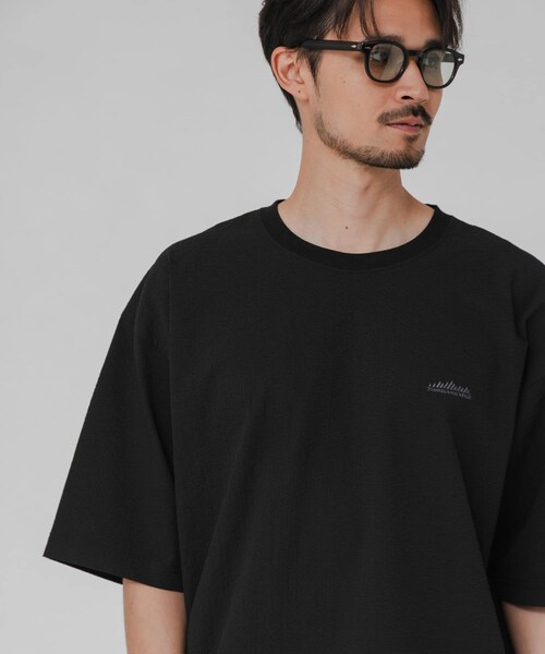 URBAN RESEARCH(アーバンリサーチ)の「『吸水速乾/UVカット』『別注』THOUSAND MILE×URBAN RESEARCH WASHER CODE T-SHIRTS(Tシャツ/カットソー・メンズ・BLACK/CHARCOAL/NAVY ST・S/M/L)」の10枚目の写真