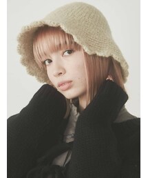 merry jenny | fuwafuwa knit hat(ハット)
