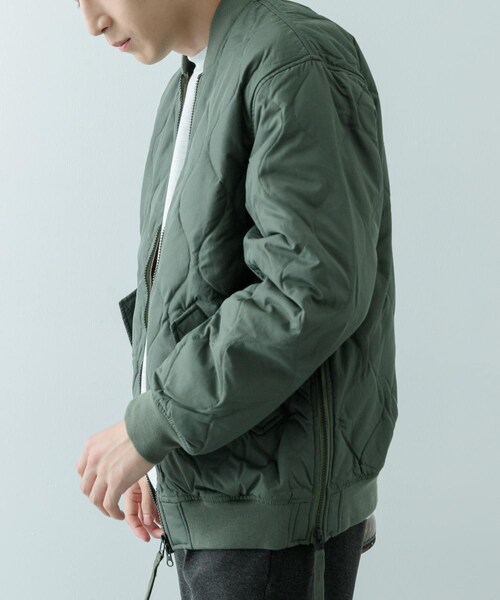 ITEMS URBANRESEARCH（アイテムズ アーバンリサーチ）の「TAION　Military MA-1 Down Jacket（その他アウター・メンズ・MULTI/BLK/OLV・M/L/XL）」の22枚目の写真