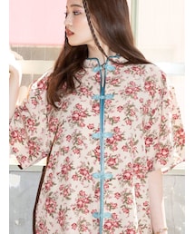 jouetie | スタンドカラーチャイナシャツ(シャツ/ブラウス)