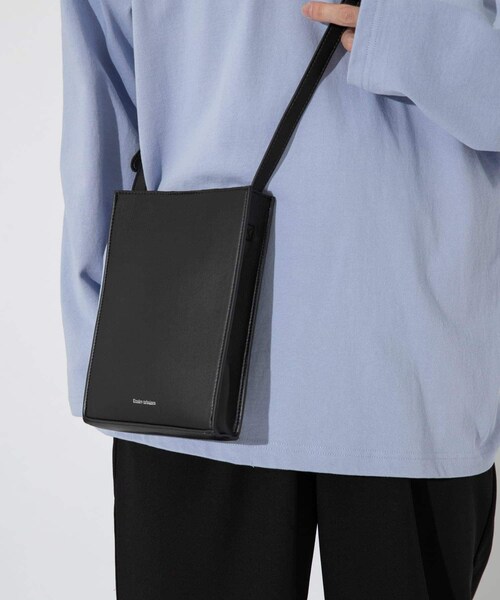 ITEMS URBANRESEARCH(アイテムズ アーバンリサーチ)の「ボックスショルダーバッグ(ショルダーバッグ・レディース・OFF/GRY/BLK・-)」の21枚目の写真