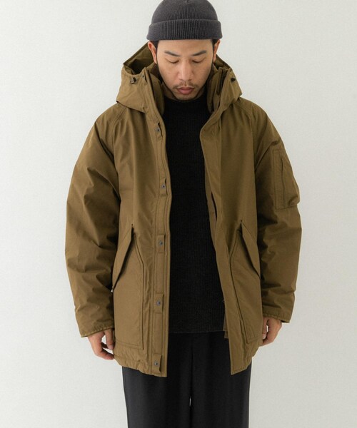 EKAL（エカル）の「nanamica　GORE-TEX Down Coat（その他アウター・メンズ・Navy/Wet Sand/Khaki Grn/Black・S/M/L）」の17枚目の写真