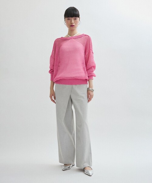 ADAM ET ROPE'(アダムエロペ)の「Mロックホルターキャミ(キャミソール・レディース・ブラック/ホワイト/ダークブラウン・38/F)」の21枚目の写真