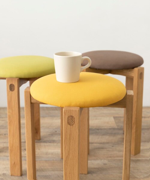 URBAN RESEARCH DOORS(アーバンリサーチドアーズ)の「DOORS LIVING PRODUCTS Round Stool(その他雑貨・メンズ・S.Brown8/Natural8/Beige8/O.Khaki8/Mustard8/H.Green8・one)」の17枚目の写真