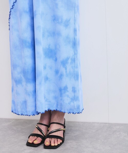 VIS（ビス）の「タイダイワンピース（ワンピース・レディース・ブルー系/イエロー系・F）」の19枚目の写真