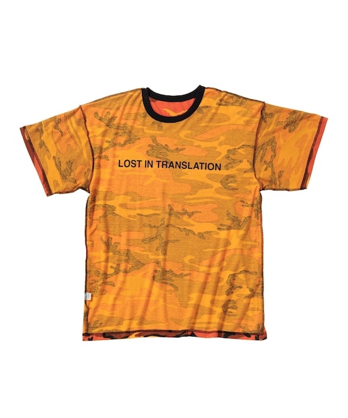bonjour records(ボンジュールレコーズ)の「This Could Be Us/ディス・クドゥ・ビー・アス for bonjour records LOST IN TRANSLATION T-Shirt(Tシャツ/カットソー・レディース・オレンジ系・L/M/XL)」の6枚目の写真