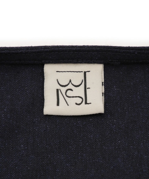 ADAM ET ROPE'(アダムエロペ)の「【Baserange(ベースレンジ)】NIKA DRESS(ドレス・レディース・ネイビー・XS)」の19枚目の写真