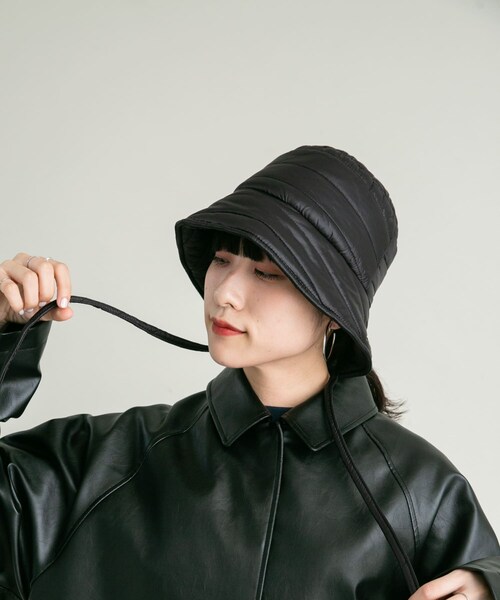 KBF（ケイビーエフ）の「バックドロストバケットHAT（ハット・レディース・IVORY/KHAKI/BLACK・one）」の18枚目の写真