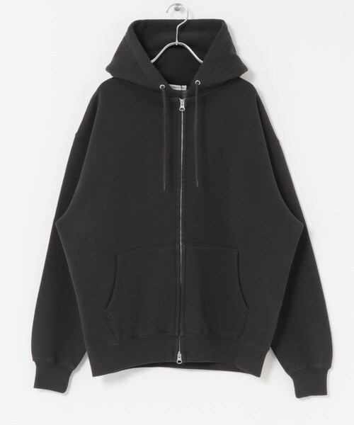 URBAN RESEARCH DOORS(アーバンリサーチドアーズ)の「『UR TECH』ピグメントダイ裏起毛ZIPパーカー(パーカー・メンズ・GRAY/BLACK・M/L)」の14枚目の写真