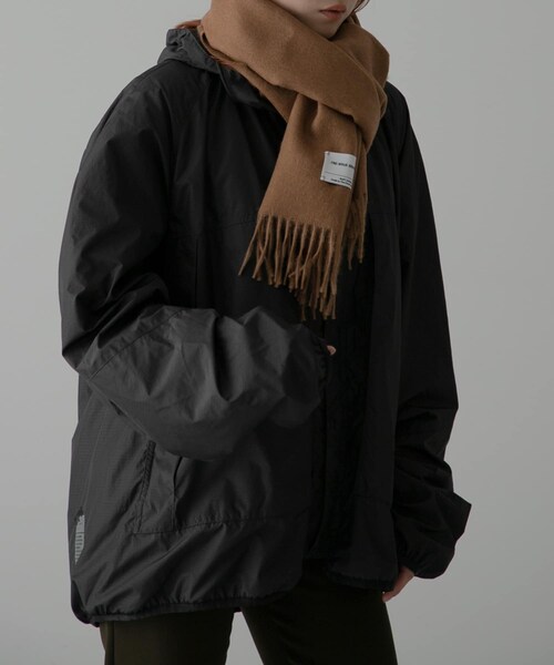 URBAN RESEARCH（アーバンリサーチ）の「Brushed Scarf（ストール/ショール・メンズ・Orange/Black/Khaki/Brown/Camel/Grey/Ecru・One）」の6枚目の写真