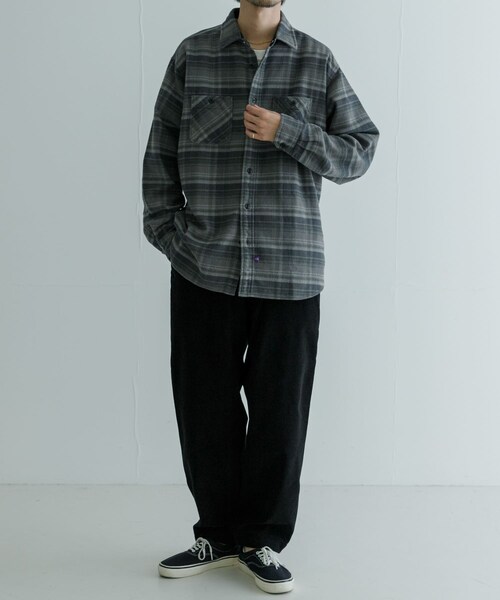 URBAN RESEARCH（アーバンリサーチ）の「THE NORTH FACE PURPLE LABEL　WideTaperedFieldPants（その他パンツ・メンズ・Black(K)・32/34）」の5枚目の写真