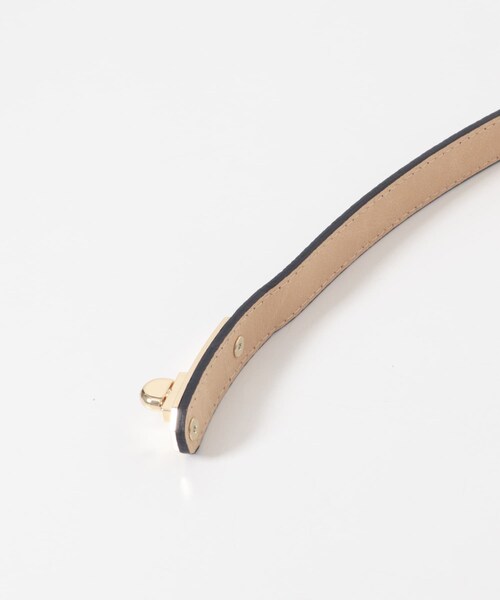 URBAN RESEARCH ROSSO（アーバンリサーチロッソ）の「AULENTTI　クラスプベルト（ベルト・レディース・CAPPUCCINO/NERO・Free）」の7枚目の写真