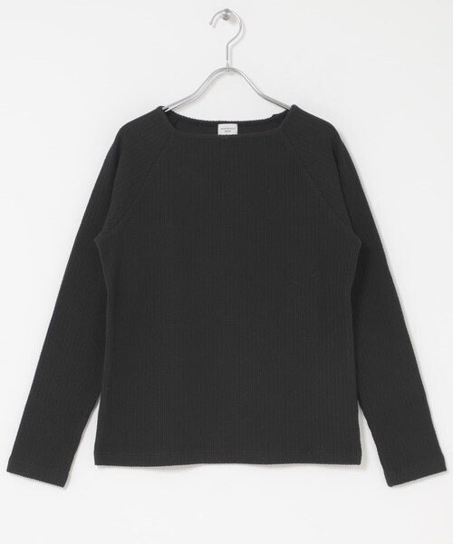 URBAN RESEARCH DOORS(アーバンリサーチドアーズ)の「スクエアネックプルオーバー(Tシャツ/カットソー・レディース・L.BEIGE/BLACK・Free)」の12枚目の写真