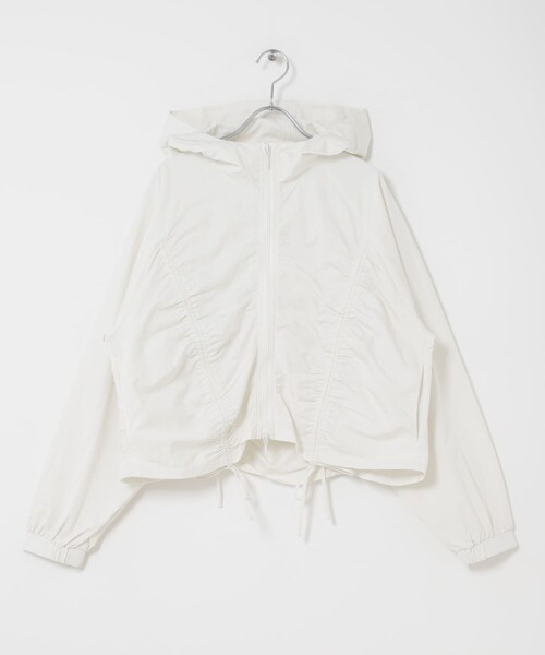 SENSE OF PLACE by URBAN RESEARCH(センスオブプレイスバイアーバンリサーチ)の「シャーリングライトブルゾン(ブルゾン・レディース・OFF WHITE/L.BLUE/CHARCOAL・One)」の10枚目の写真