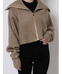 LAGUNAMOON | ZIPニットカーディガン(カーディガン/ボレロ)