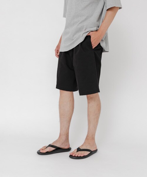 URBAN RESEARCH(アーバンリサーチ)の「『別注』BROOKS BROTHERS×URBAN RESEARCH PLEAT SHORTS(その他パンツ・メンズ・BLACK/ECRU・M/L/XL)」の10枚目の写真