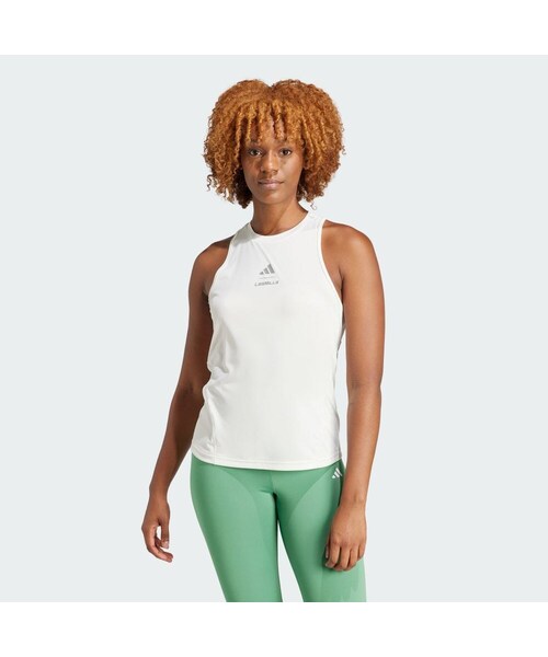 春夏新作モデル adidas（アディダス）の「Les Mills タンクトップ グラフィック その他