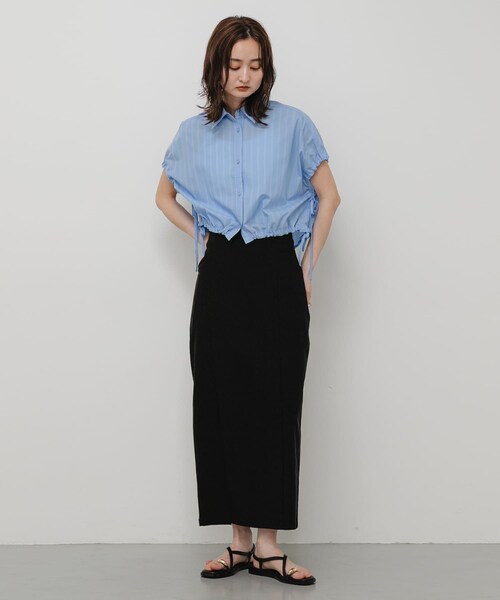 SENSE OF PLACE by URBAN RESEARCH(センスオブプレイスバイアーバンリサーチ)の「サムリングサンダル(サンダル・レディース・BLACK/BROWN・S/M/L)」の5枚目の写真