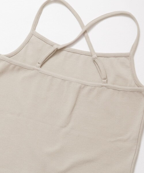 ITEMS URBANRESEARCH（アイテムズ アーバンリサーチ）の「リップルバッククロスキャミソール（キャミソール・レディース・TRQ/BLK/GREGE/RED/WHT・FREE）」の12枚目の写真