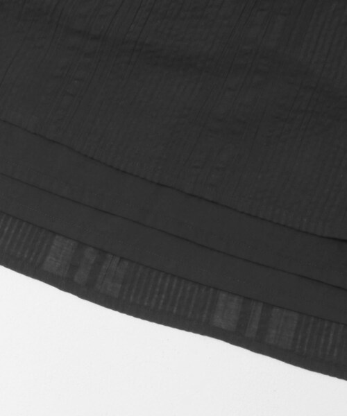 URBAN RESEARCH Sonny Label（アーバンリサーチサニーレーベル）の「コットンティアードサッカーワンピース（ワンピース・レディース・ブラック/ブラウン/レッド・Free）」の6枚目の写真